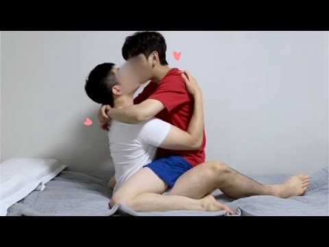 게이커플 나이트 루틴, 주방에서부터 침실까지 애정이 넘침 💕