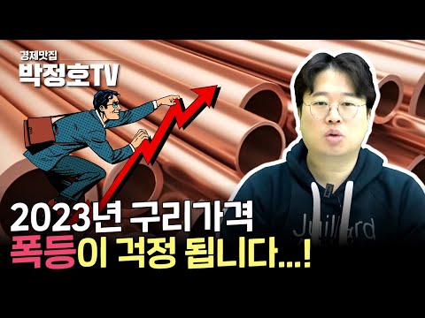 2023년, 구리가격 폭등이 우려 됩니다.(박정호 교수)_경제맛집 박정호TV