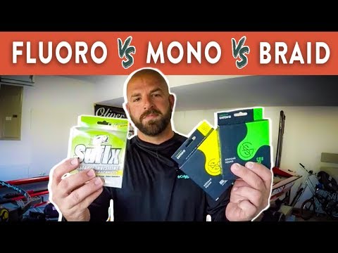 Fishing LINE Types 101 | When to Use Mono, Fluoro, or Braid