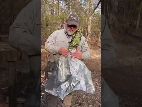 How to Refold Mylar Blanket