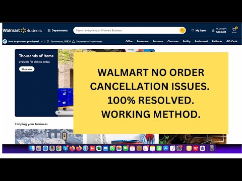 Create No Order Cancellation Walmart Business Buyer ID | Walmart Order Cancellation Solution