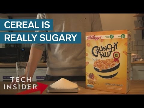 Real Amount Of Sugar In Popular Breakfast Cereals