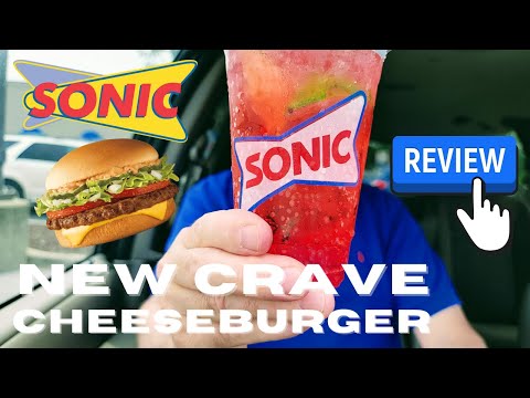 New Sonic Crave Cheeseburger with Crave Sauce Review {Not A Thousand Island}