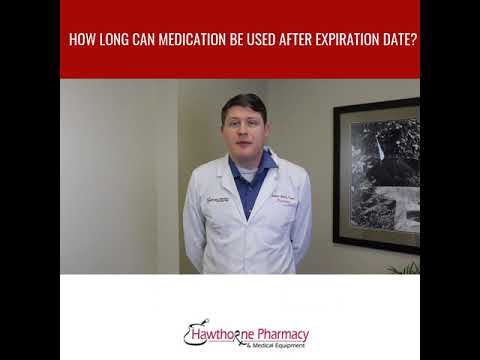 How long can medications be used after the expiration date? - Hawthorne Pharmacy