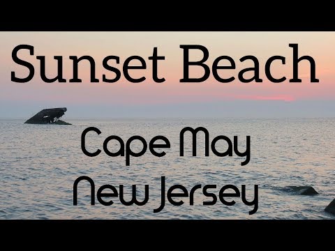 SUNSET BEACH - CAPE MAY, NEW JERSEY