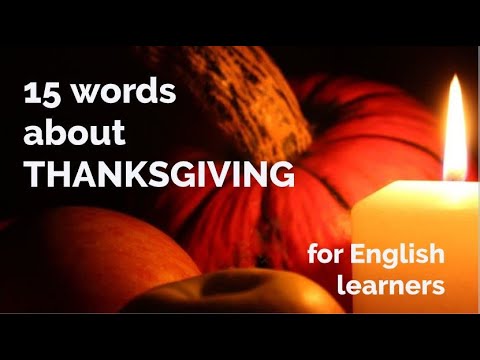 What Are Words Related To Thanksgiving: A Festive Lexicon