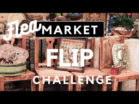 Repurposed Into Furniture / Flea Market Flip Challenge