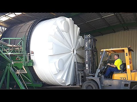 How They Manufacturing Biggest 20000 Gallon Water Storage Tank Inside Factory