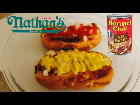 Chili Dog Recipe | Nathan’s & Hormel Chili | What’s For Dinner?