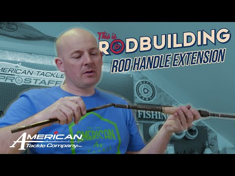 This is RodBuilding Episode #8 Rod handle Extension
