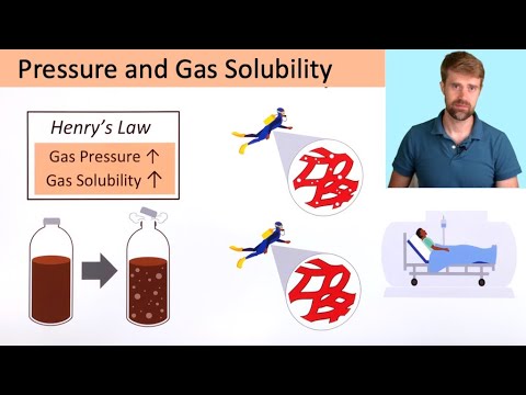 Pressure and Gas Solubility (Henry's Law)