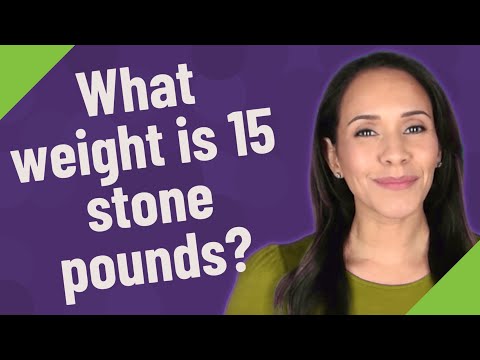 What weight is 15 stone pounds?