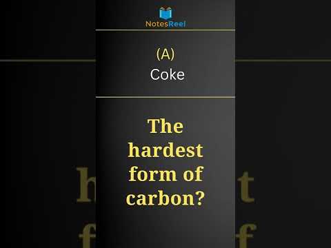 What is the hardest form of carbon?