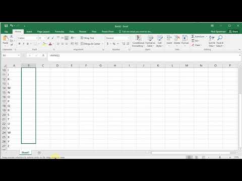How to Randomize a List In Excel