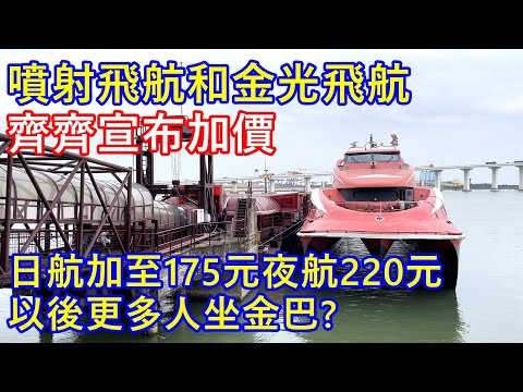 噴射飛航和金光飛航宣布加價 日航加至175元夜航220元 ! 以後更多人坐金巴 ?