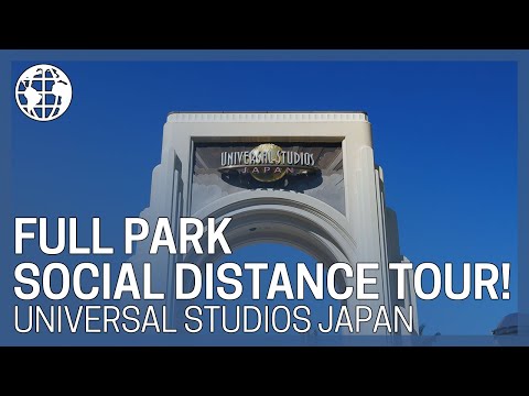 Full Park Social Distance/Cool Japan 2020 Tour - Universal Studios Japan